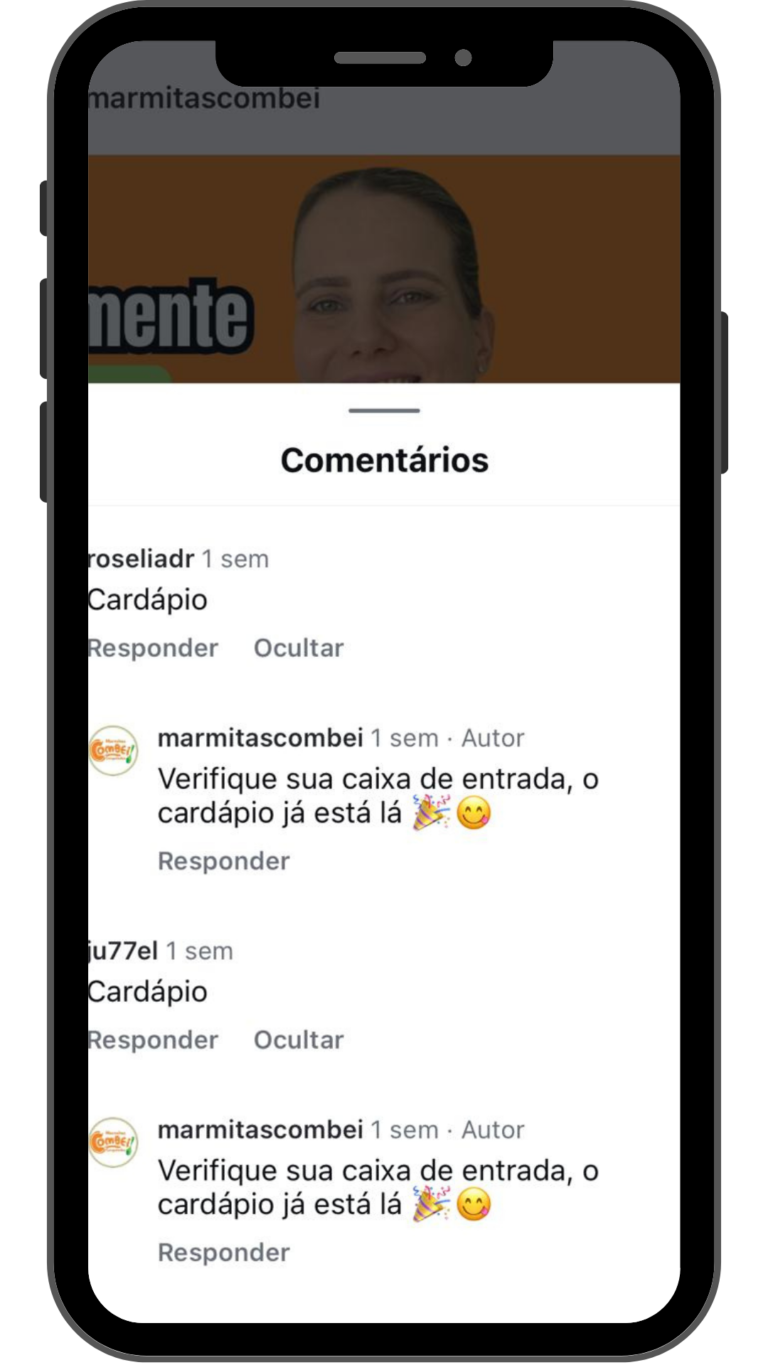responda comentários em Posts do Instagram automaticamente. automação